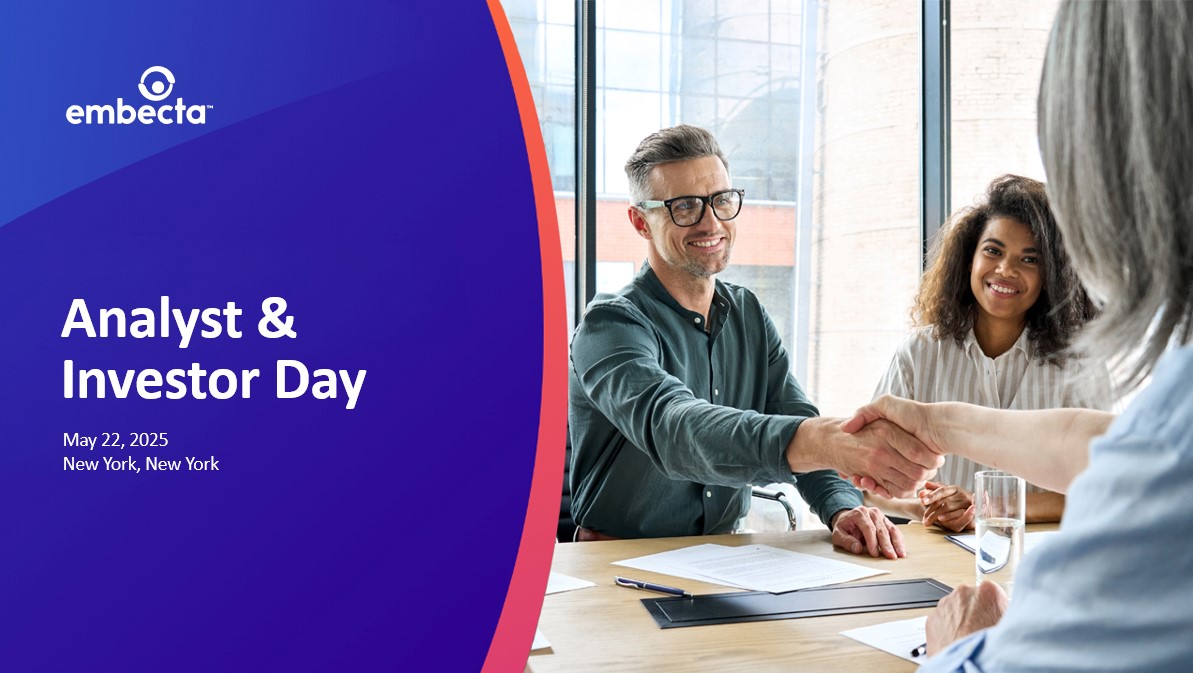 Embecta Analyst & Investor Day Presentation
